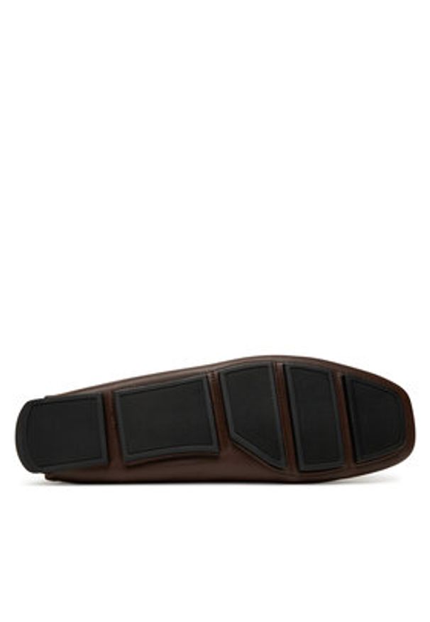 Calvin Klein Mokasyny Driver Lth HM0HM01864 Brązowy. Kolor: brązowy. Materiał: skóra