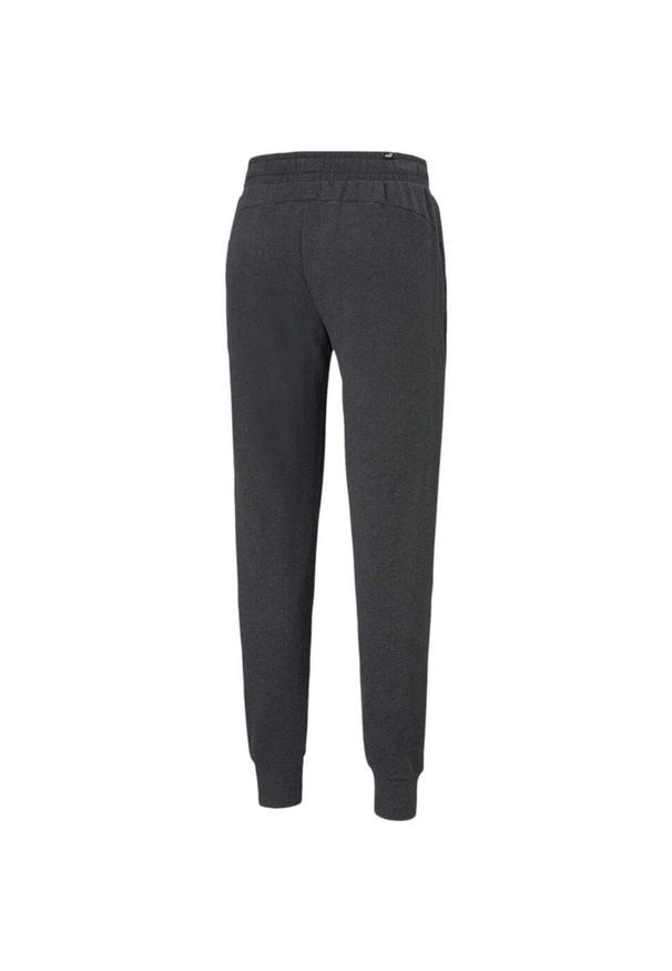 Spodnie treningowe męskie Puma ESS Logo Pants TR. Kolor: wielokolorowy, czarny, szary. Materiał: bawełna, materiał