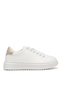 DeeZee Sneakersy AM1114 Biały. Kolor: biały. Materiał: materiał, syntetyk