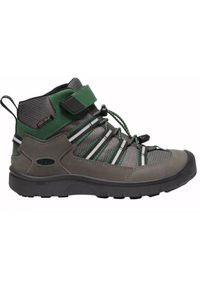keen - Buty trekkingowe dla dzieci Keen Hikeport 2 Sport Mid WP. Okazja: na co dzień. Kolor: szary. Sport: turystyka piesza