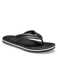 Japonki damskie Crocs Crocband Flip W. Kolor: czarny. Materiał: syntetyk, materiał