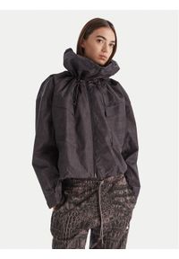 Adidas by Stella McCartney - adidas by Stella McCartney Kurtka przejściowa Item Track Top Printed JV7035 Czarny Loose Fit. Kolor: czarny. Materiał: syntetyk