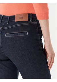 United Colors of Benetton - United Colors Of Benetton Jeansy 4NF1DF02U Granatowy Slim Fit. Kolor: niebieski