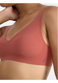 Sloggi Biustonosz bezfiszbinowy Zero Feel 10217729 Pomarańczowy. Kolor: pomarańczowy. Materiał: syntetyk #6