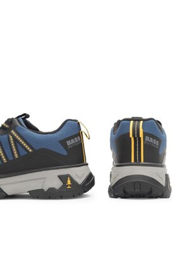 BASS OUTDOOR Sneakersy BA12H801 Granatowy. Kolor: niebieski. Materiał: materiał. Sport: outdoor