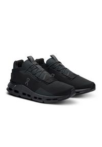 On - ON CLOUDNOVA 2 All Black Sneakersy damskie. Okazja: na co dzień, na spacer, do pracy. Kolor: czarny. Sport: turystyka piesza #5