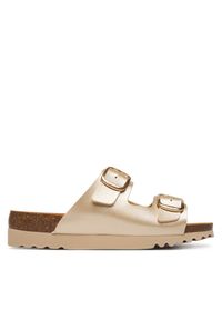 Klapki Scholl. Kolor: złoty #1