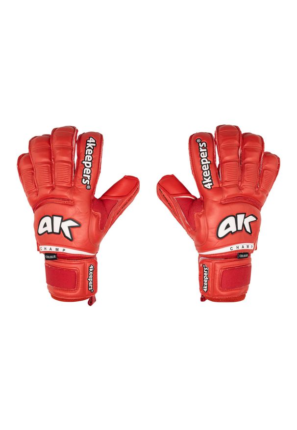 4KEEPERS - Rękawice bramkarskie dziecięce 4Keepers Champ Colour Red VI RF2G. Kolor: czerwony