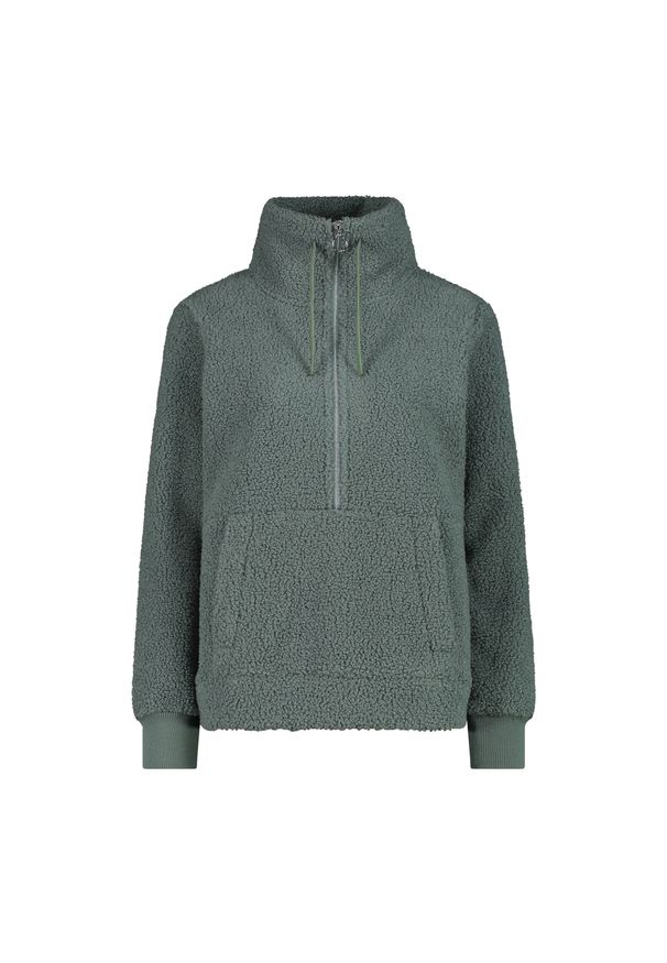 Bluza damska turystyczna CMP 32P3806. Kolor: wielokolorowy, zielony. Materiał: polar. Sezon: zima