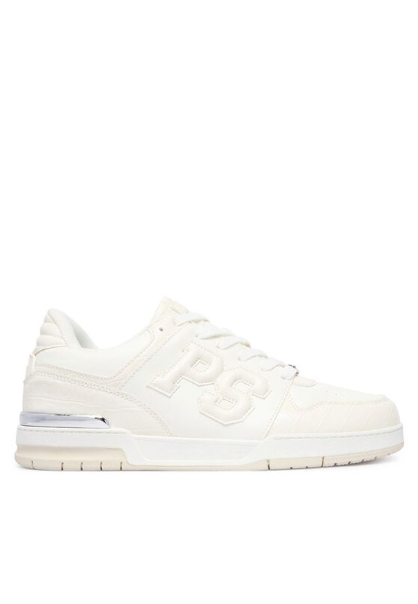 Plein Sport Sneakersy SAFS USC0934 SLE004N Biały. Kolor: biały. Materiał: materiał