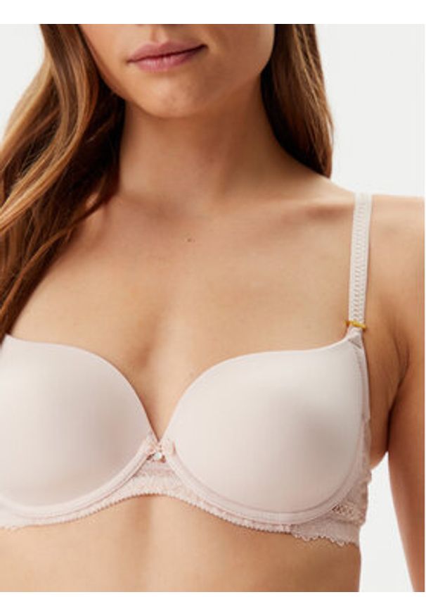 SELMARK - Selmark Biustonosz z fiszbiną 31227 Écru. Kolor: kremowy. Materiał: syntetyk