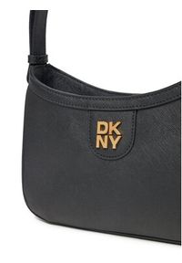 DKNY Torebka Carol R43HKV84 Czarny. Kolor: czarny. Materiał: skórzane