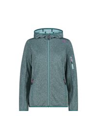 Bluza damska turystyczna CMP 30H5856. Kolor: zielony. Materiał: polar. Sport: turystyka piesza #1