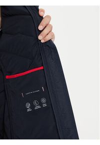 TOMMY HILFIGER - Tommy Hilfiger Kurtka puchowa Chevron WW0WW42623 Granatowy Regular Fit. Kolor: niebieski. Materiał: syntetyk #4