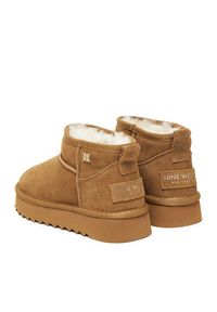 Nine West Śniegowce CEO-MENA-01 Brązowy. Kolor: brązowy. Materiał: skóra, zamsz #4