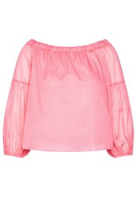Rinascimento Bluzka CFC0103520003 Różowy Regular Fit. Kolor: różowy. Materiał: bawełna #3