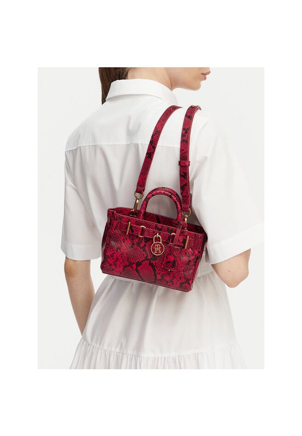 TOMMY HILFIGER - Torebka Tommy Hilfiger. Kolor: czerwony