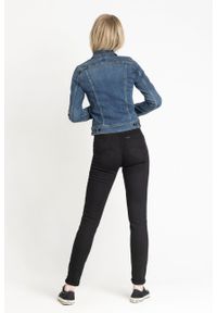 Lee - LEE SLIM RIDER DAMSKA KURTKA JEANSOWA NINETY NINE L541HAZV 112112654. Materiał: jeans #6
