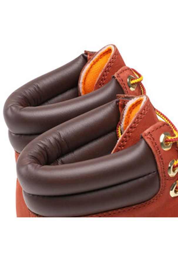 Timberland Trapery 6in Wr Basic TB0A2853V17 Pomarańczowy. Kolor: pomarańczowy. Materiał: nubuk, skóra