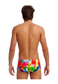 FUNKY TRUNKS - Kąpielówki Funky Trunks Ink Jet - trunki męskie. Kolor: wielokolorowy