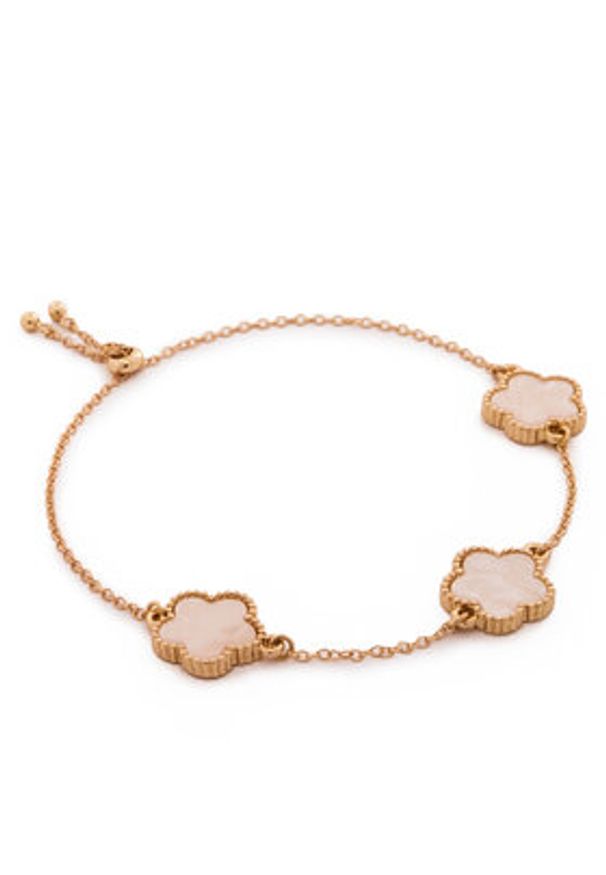 Aldo Zestaw 2 bransoletek LUCKYFLOWER 13995038 Złoty. Materiał: metalowe. Kolor: złoty