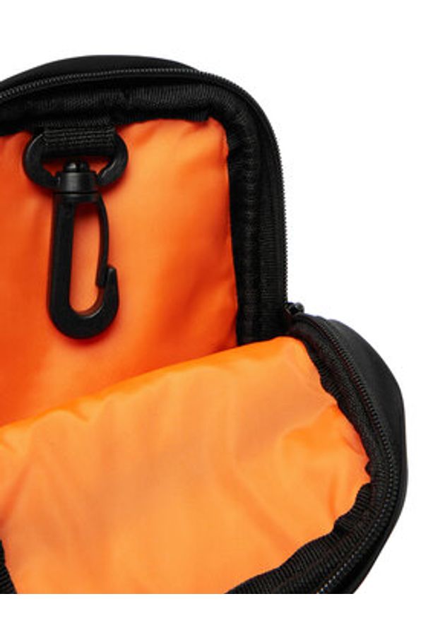 Guess Jeans Saszetka M6RZ01 WK512 Czarny. Kolor: czarny. Materiał: materiał