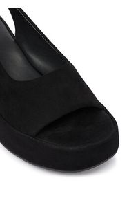 HÖGL Sandały 1-102512 Czarny. Kolor: czarny. Materiał: welur, skóra #3