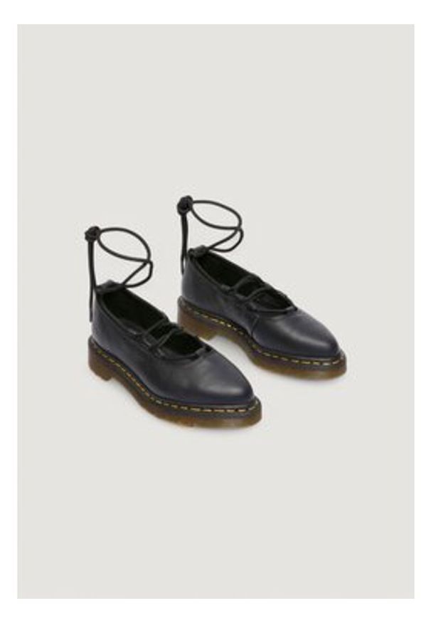 Dr. Martens Półbuty Elphie II DM40683001 Czarny. Kolor: czarny. Materiał: skóra