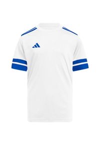 Adidas - Koszulka dla dzieci adidas Squadra 25. Kolor: biały, niebieski, wielokolorowy. Sport: piłka nożna