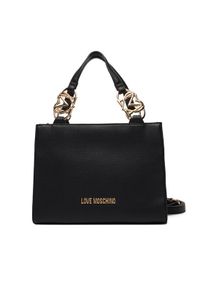 Love Moschino - LOVE MOSCHINO Torebka JC4006PP1OLB0000 Czarny. Kolor: czarny. Materiał: skórzane #1