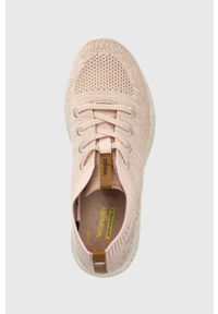 Wrangler sneakersy Freesbee kolor różowy. Nosek buta: okrągły. Kolor: różowy. Materiał: materiał, guma. Obcas: na obcasie. Wysokość obcasa: niski #4