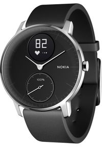 NOKIA - Smartwatch Nokia Activité Steel HR Czarny (HWA03-36black-All-Inter). Rodzaj zegarka: smartwatch. Kolor: czarny