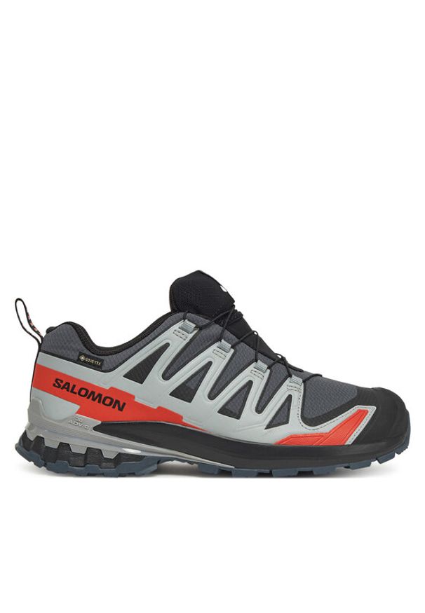 salomon - Salomon Trekkingi Xa Pro 3D V9 Gore-Tex L47817500 Szary. Kolor: szary. Materiał: materiał. Technologia: Gore-Tex. Sport: turystyka piesza