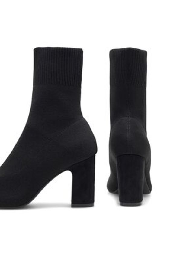 Jenny Fairy Botki MANDY WYL3615-1 Czarny. Kolor: czarny. Materiał: materiał