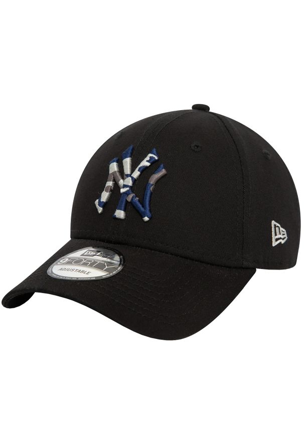 Czapka z daszkiem męska New Era League Essentials 39THIRTY New York Yankees Cap. Kolor: czarny. Materiał: bawełna