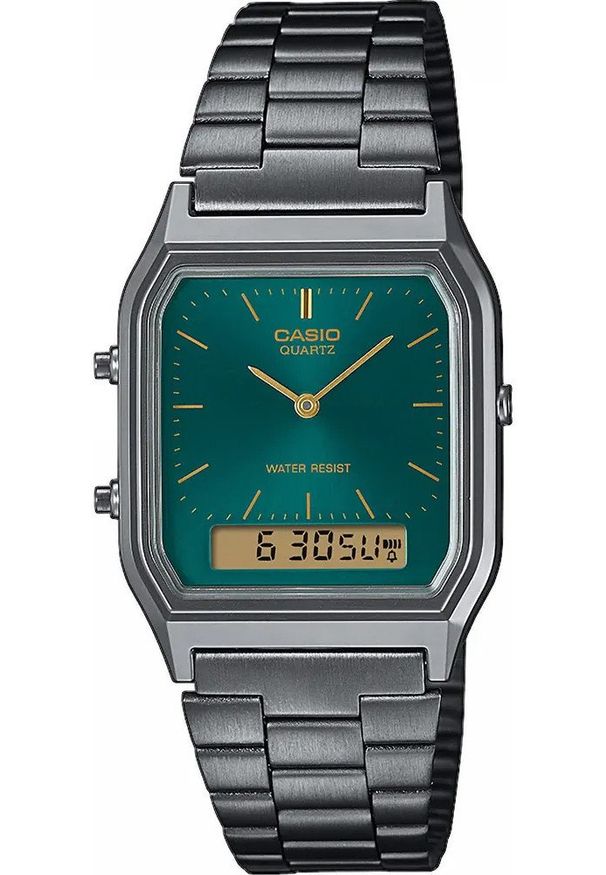 Zegarek Casio Zegarek damski Casio AQ-230EGG-3AEF szary. Kolor: szary