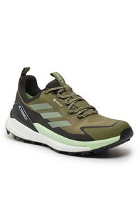 Adidas - adidas Trekkingi Terrex Free Hiker 2.0 Low GORE-TEX Hiking IE5104 Zielony. Kolor: zielony. Technologia: Gore-Tex. Model: Adidas Terrex. Sport: turystyka piesza #6