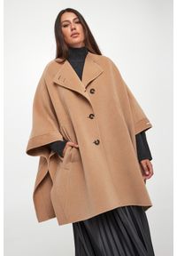 Marella - Płaszcz damski wełniany Contore MARELLA. Materiał: wełna #4