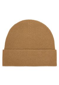 Calvin Klein Czapka Emblem LV04D8013G Beżowy. Kolor: beżowy. Materiał: kaszmir #4