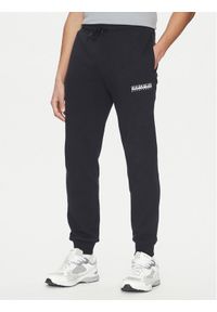 Napapijri Spodnie dresowe M-Gori NP0A4IDS Czarny Regular Fit. Kolor: czarny. Materiał: bawełna #1