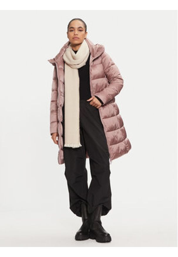 Save The Duck Płaszcz zimowy D40279W IRIS19 Różowy Regular Fit. Kolor: różowy. Materiał: syntetyk. Sezon: zima