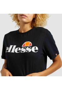 Koszulka sportowa damska Ellesse Alberta Crop. Kolor: czarny, wielokolorowy, biały. Materiał: bawełna