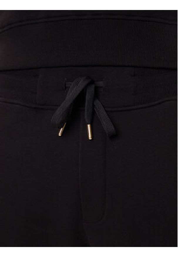 Versace Jeans Couture Spodnie dresowe 79GAAT05 Czarny Regular Fit. Kolor: czarny. Materiał: bawełna