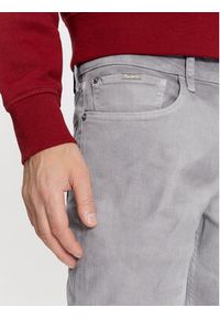 Pepe Jeans Jeansy PM207399 Szary Slim Fit. Kolor: szary