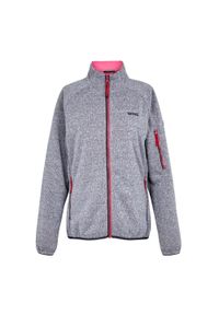 Regatta - Bluza Damska Ravenhill Full Zip Fleece Top. Kolor: różowy, wielokolorowy, biały. Materiał: polar. Sport: turystyka piesza #1