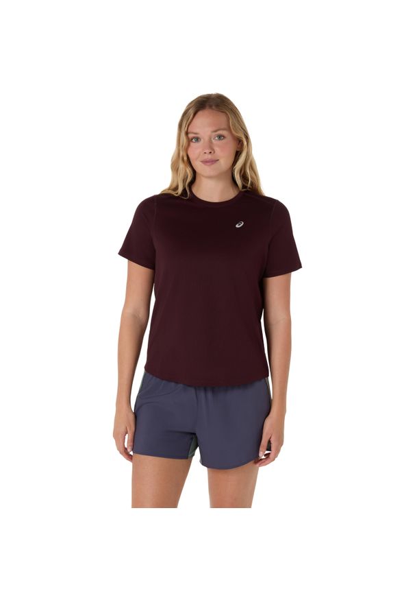 Koszulka damska Asics. Kolor: czerwony. Sport: bieganie