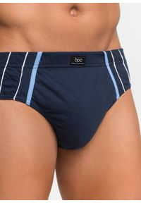 bonprix - Slipy maxi z miękką bawełną (5 par). Kolor: niebieski. Materiał: bawełna #2