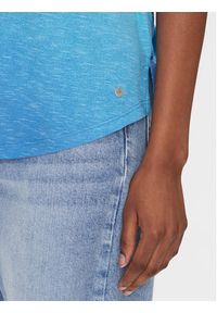 Olsen T-Shirt 11105045 Niebieski Regular Fit. Kolor: niebieski. Materiał: bawełna