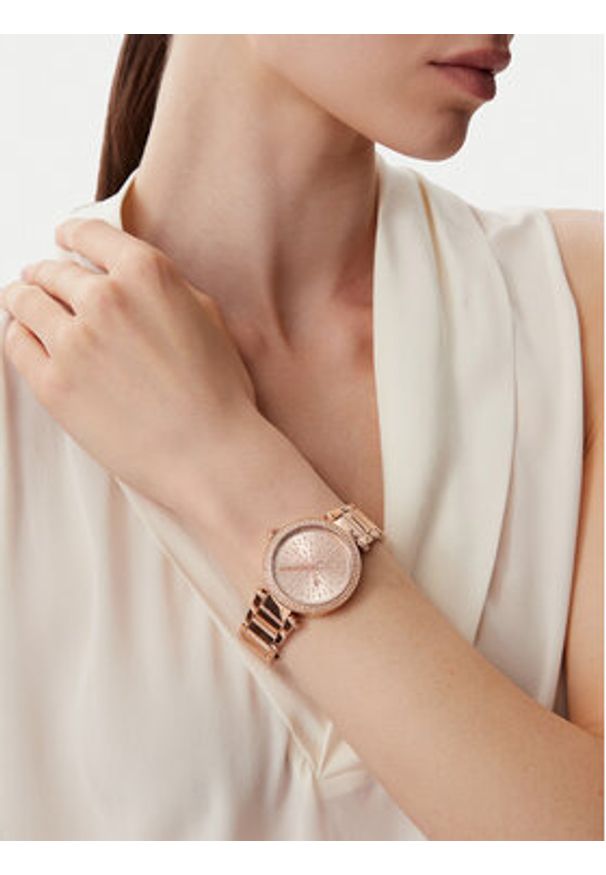 Michael Kors Zegarek Parker MK7286 Różowy. Kolor: różowy