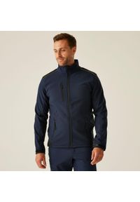 Regatta - Softshell roboczy męski Sandstorm. Kolor: czerwony. Materiał: softshell. Sport: turystyka piesza #1